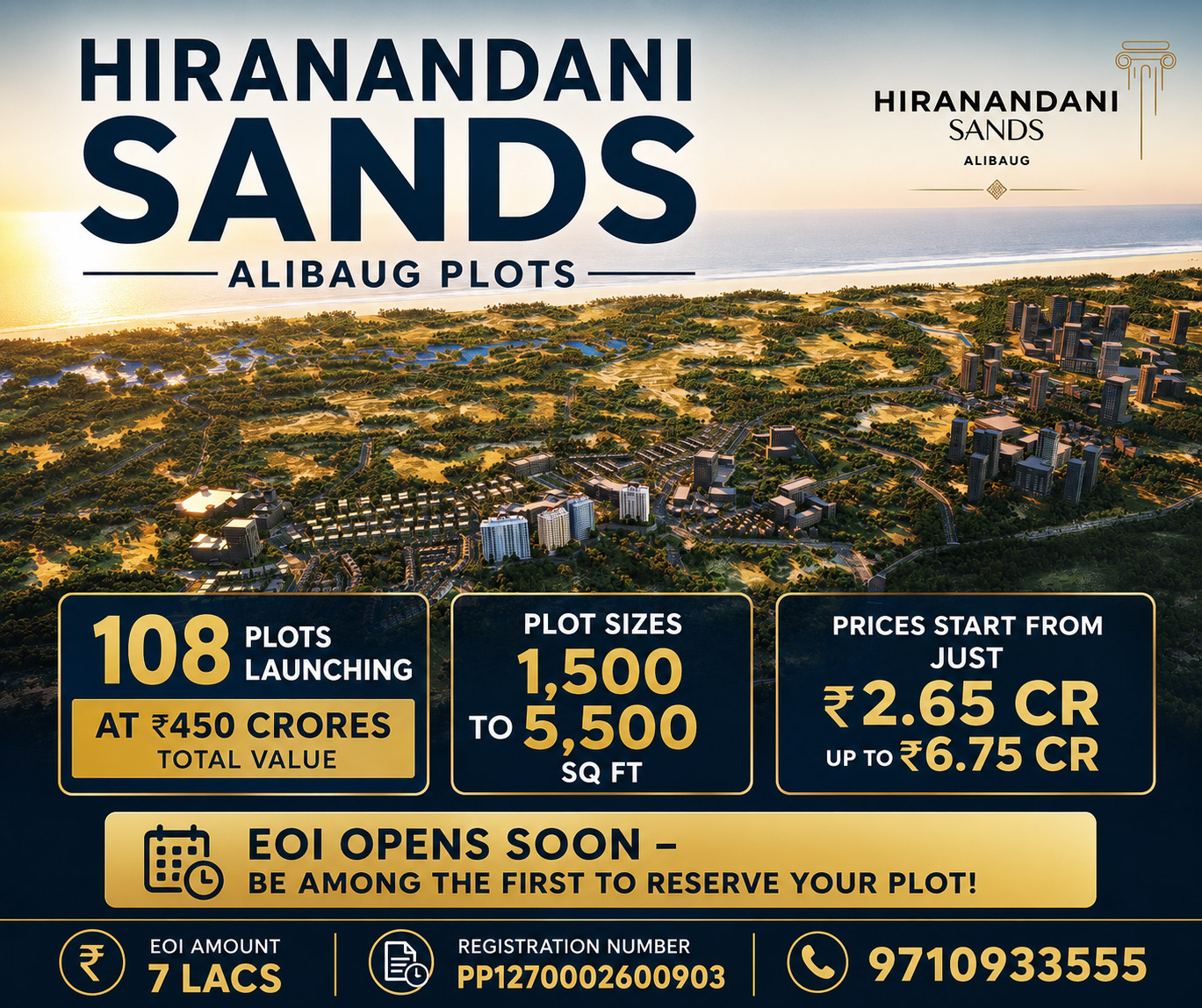 Hiranandani Sands Alibaug Plots